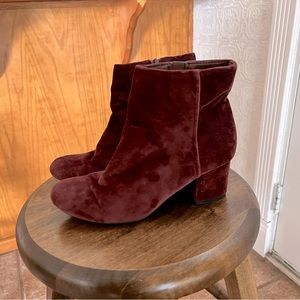 Velvet Booties